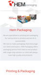 Mobile Screenshot of hempackaging.com